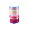 Free Sample 3mm Double Sided Satin Ribbon For Hair Bows Accessories Decoration for sale