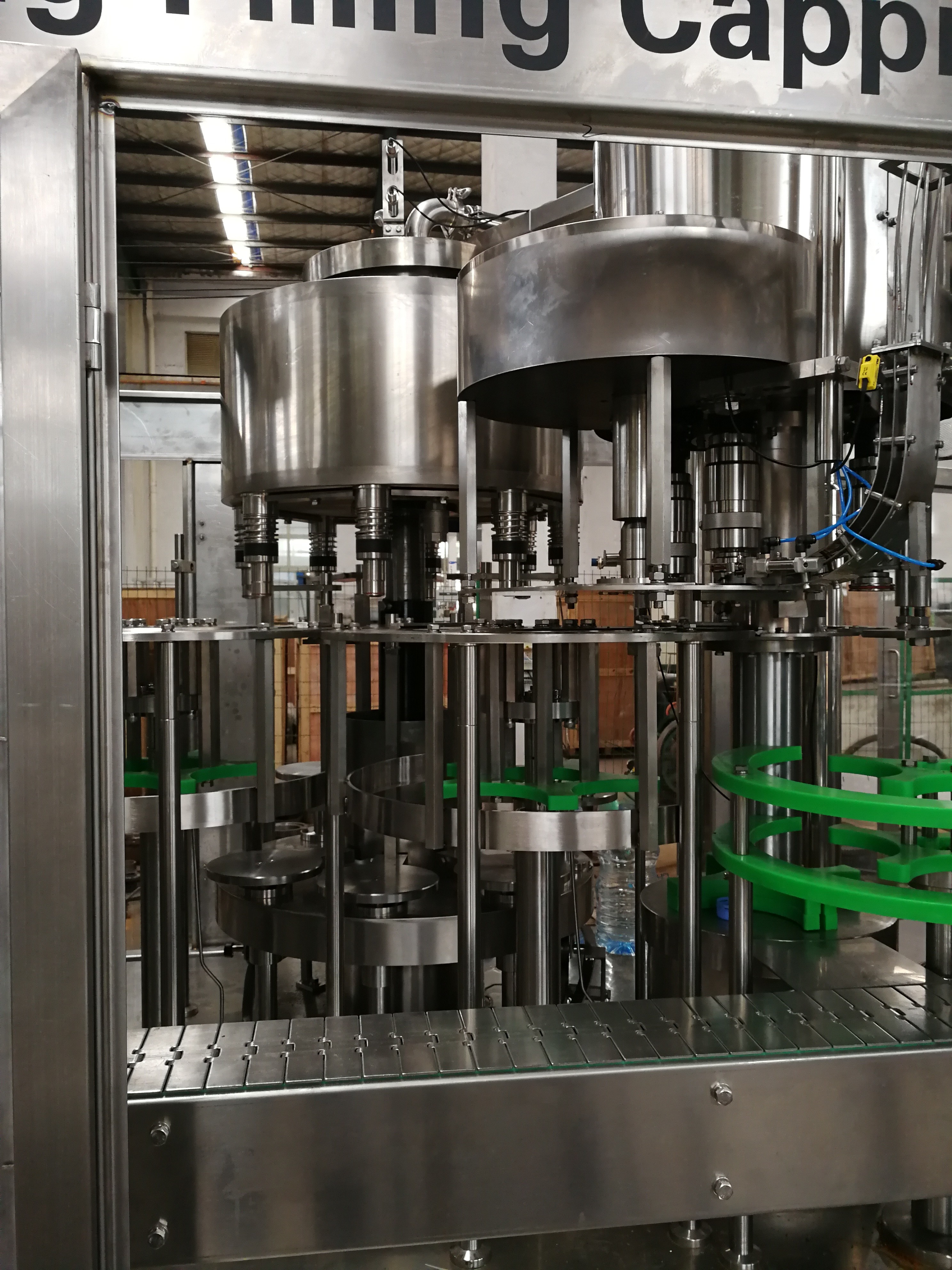 Stable Automatic Water Bottle Filling Machine Rinsing Filling And Capping Plant