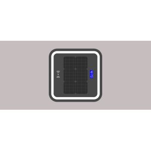 Bluetooth Speaker LiFePO4 30W 6.7V Wireless Charging Coffee Table