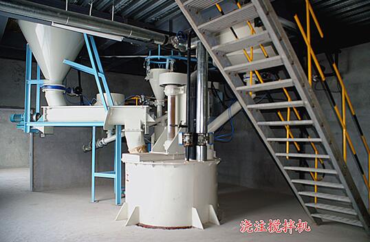 960 r/min Quick Dispersion Pouring Mixer AAC Production Line