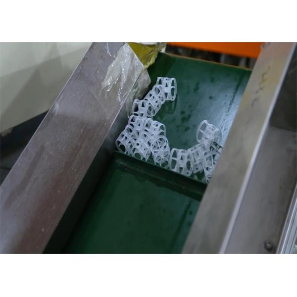 Plastic Random Pall Ring Tower Packing 16mm-76mm For Scrubber