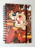 PLASTIC LENTICULAR Promotional pp pet 3d lenticular notebook/dairy notebook