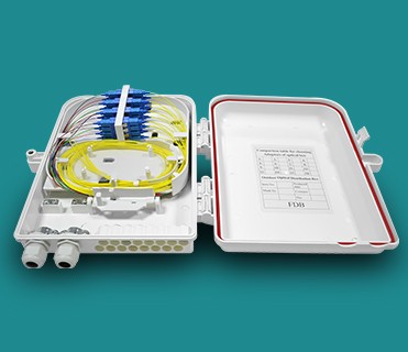 Indoor Wall Mount Distribution Box 4 Core For FDB Fiber Optic Cable ODM