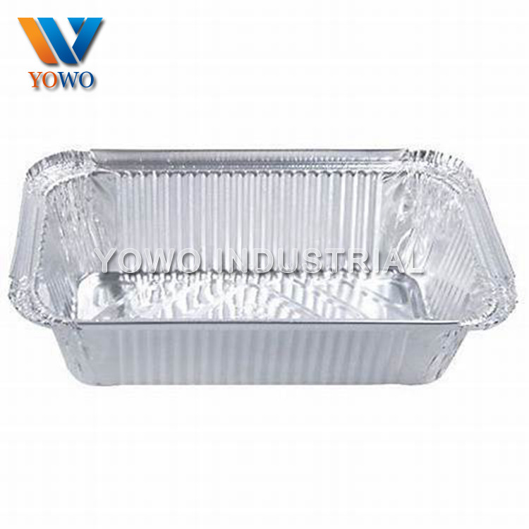 Heavy Duty 540ml 1000ml Disposable Aluminum Foil Food Containers