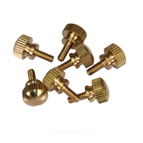 DIN464 Flared Collar Precision Shoulder Screws , Brass Shoulder Bolts