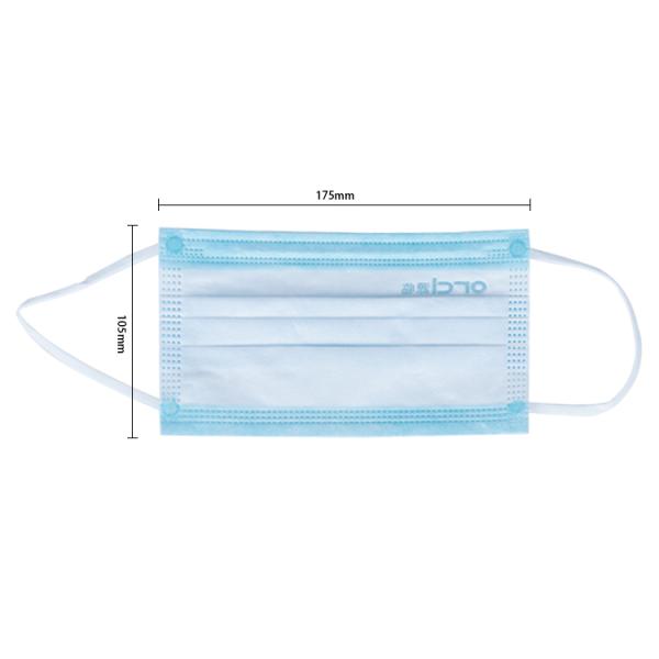 Top Sales Production Manufacturer Disposable Face Mask 3 Ply Non Woven Medical Surgical Masks