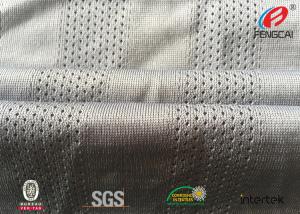 Buy cheap Fast Dry Fit  Athletic Mesh Knit Fabric , Mesh Football Jersey Fabric By The Yard product