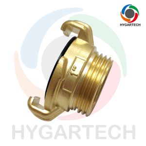 Buy cheap Brass Claw Lock Coupling Male Threaded Hose Fitting product