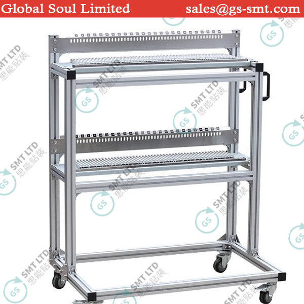 SMT Machine Samsung Hanwha SM Electric / Pneumatic Feeder SMT Feeder Rack Placing