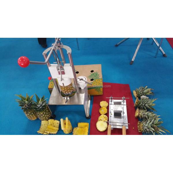 Factory Directly Automatic Food Processing Machine Manual Pineapple Cutter