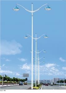 Buy cheap Cast iron outdoor decorative lamp post with pole arm product