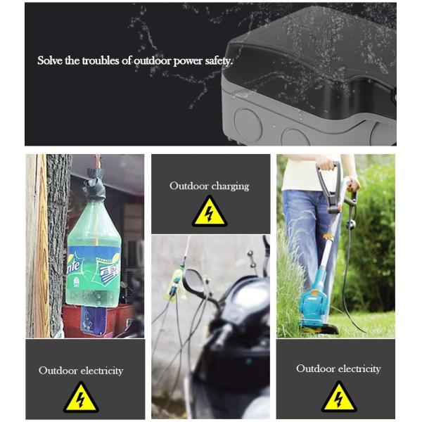 MPS22 Weatherproof Switches IP66 Weatherproof Outlet Box