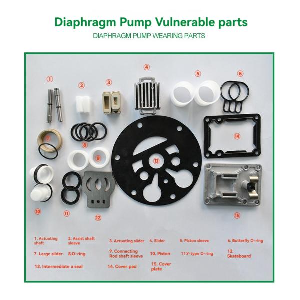 Polypropylene Pneumatic Diaphragm Dosing Pump for Engineering QBK-40PP