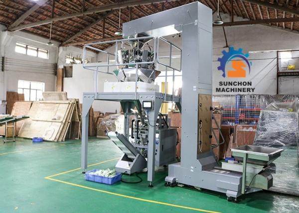 Quality Pasta Macaroni Multihead Weighing Machine , CE Fully Automatic Packing Machine for sale