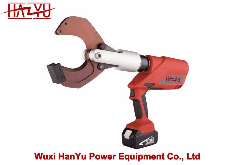 Buy cheap 120KN Battery Powered Cable Cutter 18V Battery Operated Wire Cutter product