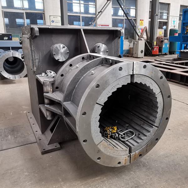 JKY60 Double Stage Vacuum Extruder Brick Making Machine For Mud Column Extrusion