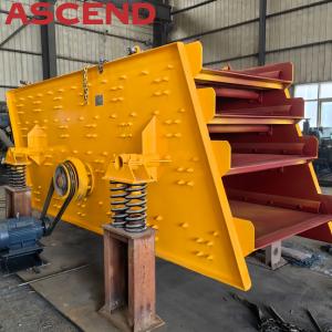 Buy cheap 4YK1848 Sand Field Vibrating Screen Machine Diesel Power Sieving Plant product