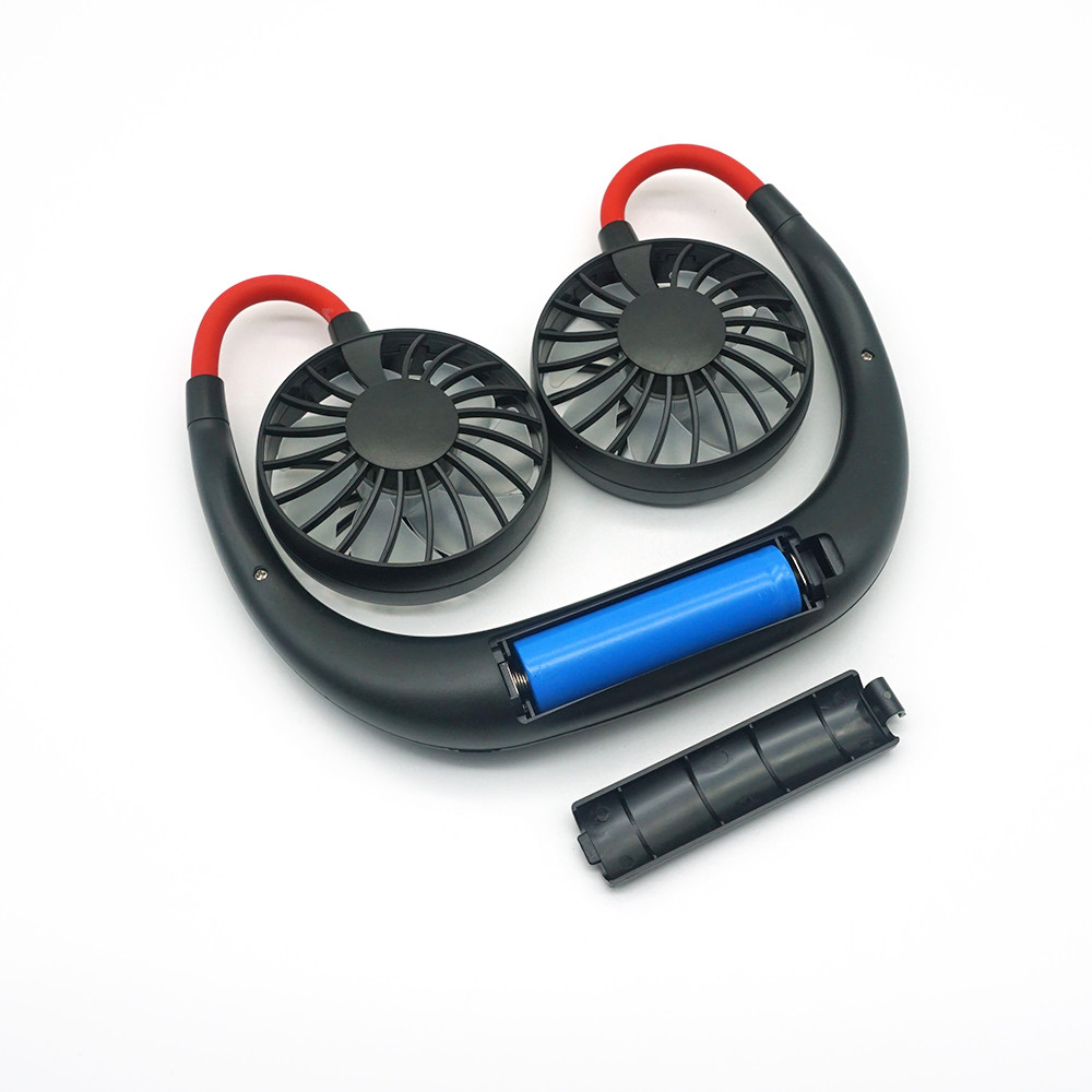 Folding Rechargeable Battery 180g USB Portable Neck Fan