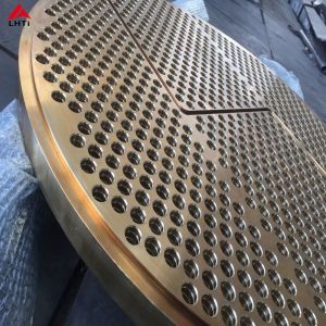 ASME B265 Titanium Equipment Titanium Tubesheet For Heat Exchanger