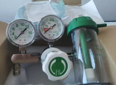 15Mpa 15L/ Min Medical Oxygen Flow Meter 0.3 Pressure G5/8 Male