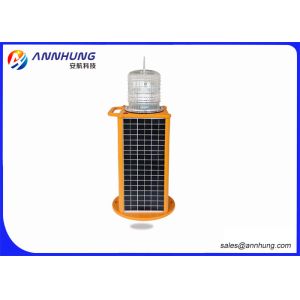 Red Solar Aviation Obstruction Light with High Efficient LED Chip