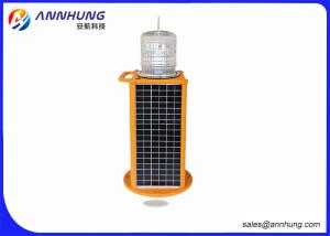 Buy cheap Red Solar Aviation Obstruction Light with High Efficient LED Chip product