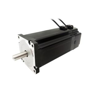 Buy cheap NEMA34 size 86mm Stepper motors with permanent magnet brake motor torque 12N.m(1715oz-in) shaft diameter 12.7/14mm 6.0A product