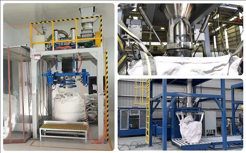Clay Fine Granule Packaging Machine Valve Bulk Bag Packing Machine 0