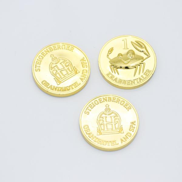 Logo Custom Color Printed Plastic Game Coins Tokens Plastic Trolly Coins