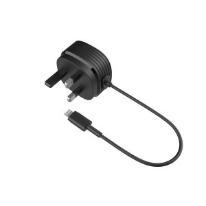 White Lightning CE 5V2.4A iPhone Charger UK Adapter