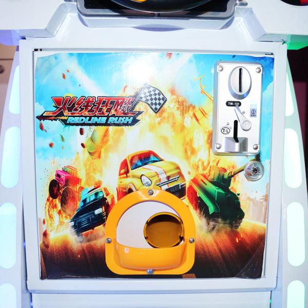 Children Car Racing Game Machine / Car Driving Arcade Games One Person
