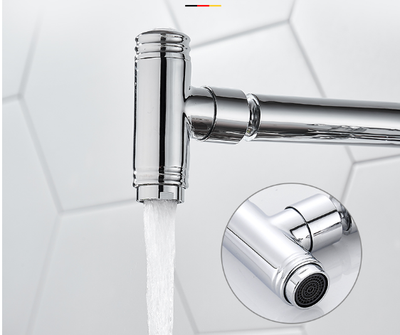 Hydroelectric Brass Retractable Pull Out Kitchen Sink Faucets