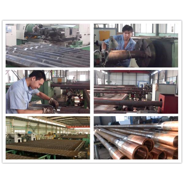 Water Well DTH Drilling Tools 89mm Steel Drill Pipe 3m Length Stable Performance