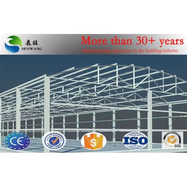 low cost Prefabricated Steel Structure Cow Shed Farm goat house steel structure warehouse
