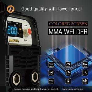 Buy cheap MMA250L LED Welding Machine IP21S Mini Inverter Over Heat Protection product