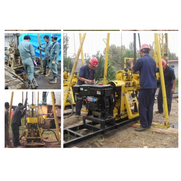 Light Weight Diamond Drilling Equipment 30-300m For Water Well 13000w Power