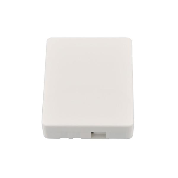 FTTH 1 Port ABS Fiber Optic Terminal Box Socket Panel SC Type
