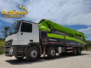 Buy cheap Used Beton Zoomlion Pump Truck 52X-6RZ Closed Loop Hydraulic product