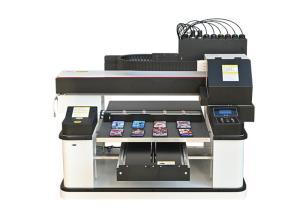 Buy cheap Automatic Multifunction A4 UV Flatbed Printer 3D Emboss Varnish product