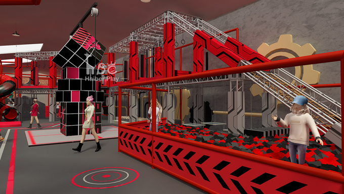 Custom Indoor Playground Equipment for Kids Jungle Ocean Castle Themes