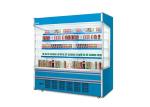 4 Layers Multideck Refrigerator Front Open Upright Drink Chiller