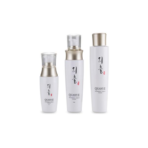 Moisturizer Plastic Cosmetic Bottles With Lotion Dispenser Pump , Bulk Lotion