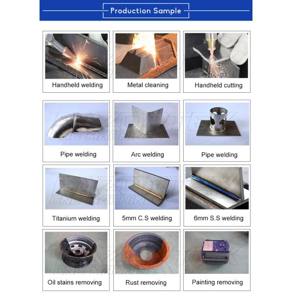 1500W Output Power Water Cooling Fiber Laser Welding Machine for Precise Welding of Stainless Steel Aluminum and Copper