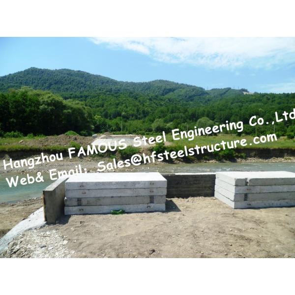 Easy Installation Steel Bailey Bridge Single Lane HD200 Type Galvanized Modular Galvanized Bridge