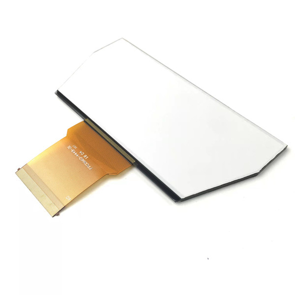 Corner Cut TN Segment LCD Display With FPC Flex Connection Wide Temperature