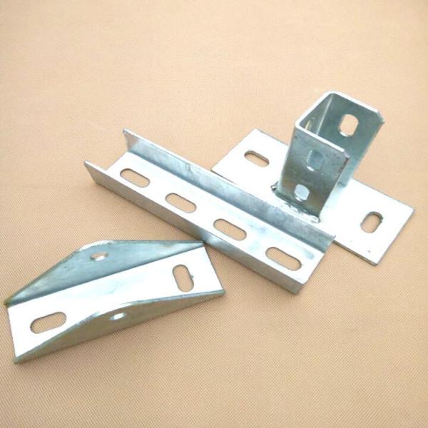 Load Capacity Steel Seismic Bracket Accessories For Earthquake Protection
