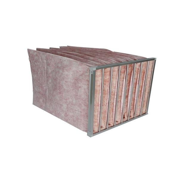 Ventilation Air Filtration System Bag Air Filters , Pocket Filter Media Euro Standard