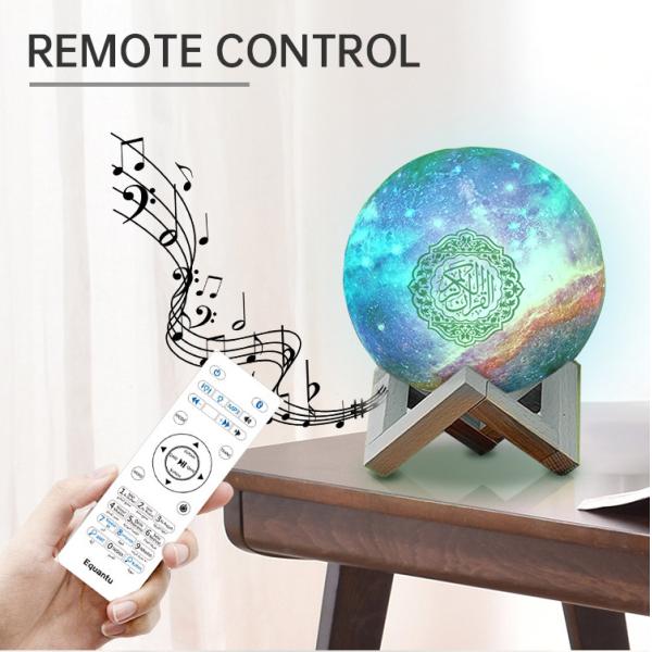 MP3 Audio FCC 15.5cm Quran Night Light Speaker For Muslim Believer