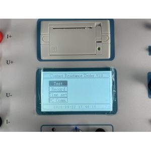 200A DC Switchgear Contact Resistance Meter Strong Anti Interference Ability