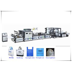 Buy cheap 18kw Multifunctional Automatic Non Woven Bag Making Machine , 380V 50HZ product
